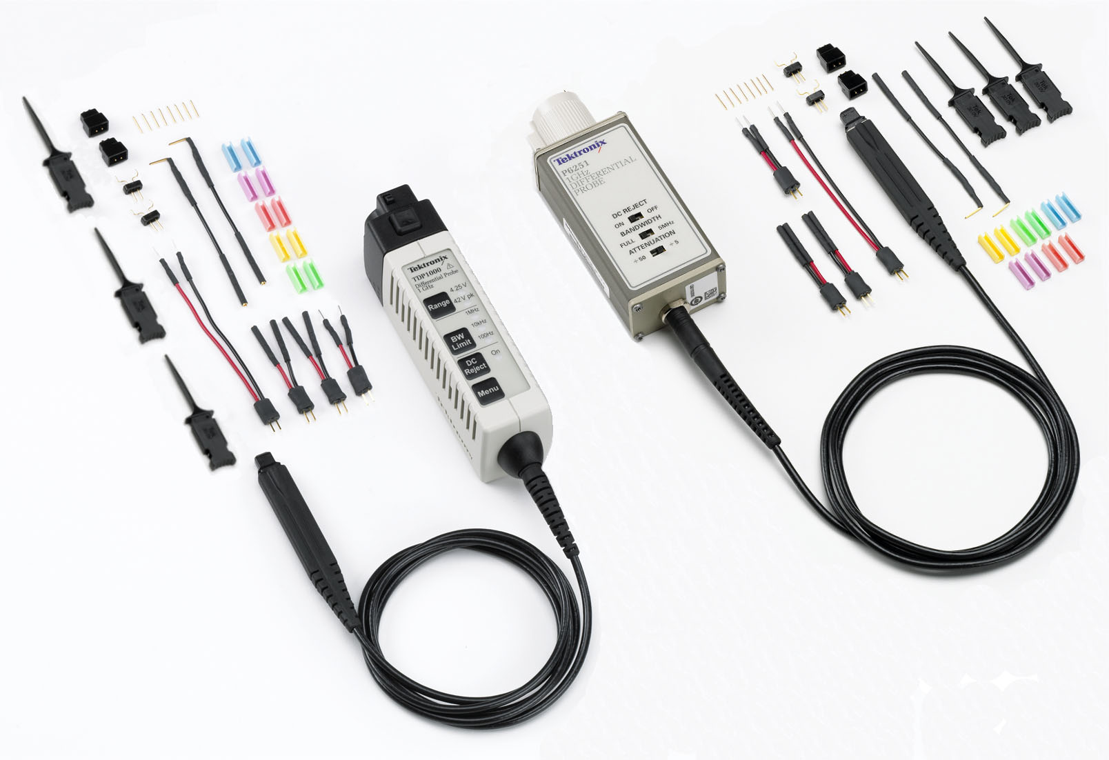 1 GHz High-voltage Differential Probe with TekProbe-BNC Level II Interface